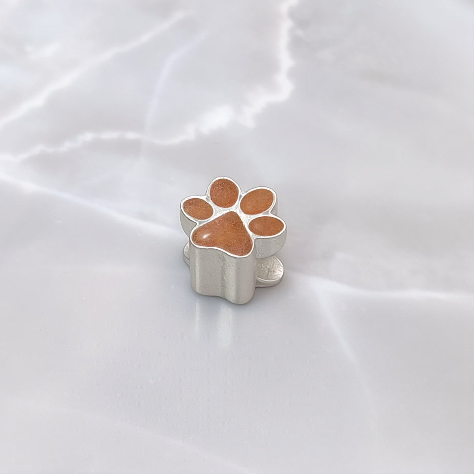 Charm de plata · Huella de pelo de tu mascota