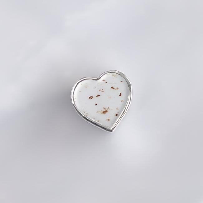 Charm de plata · Corazón de cordón umbilical