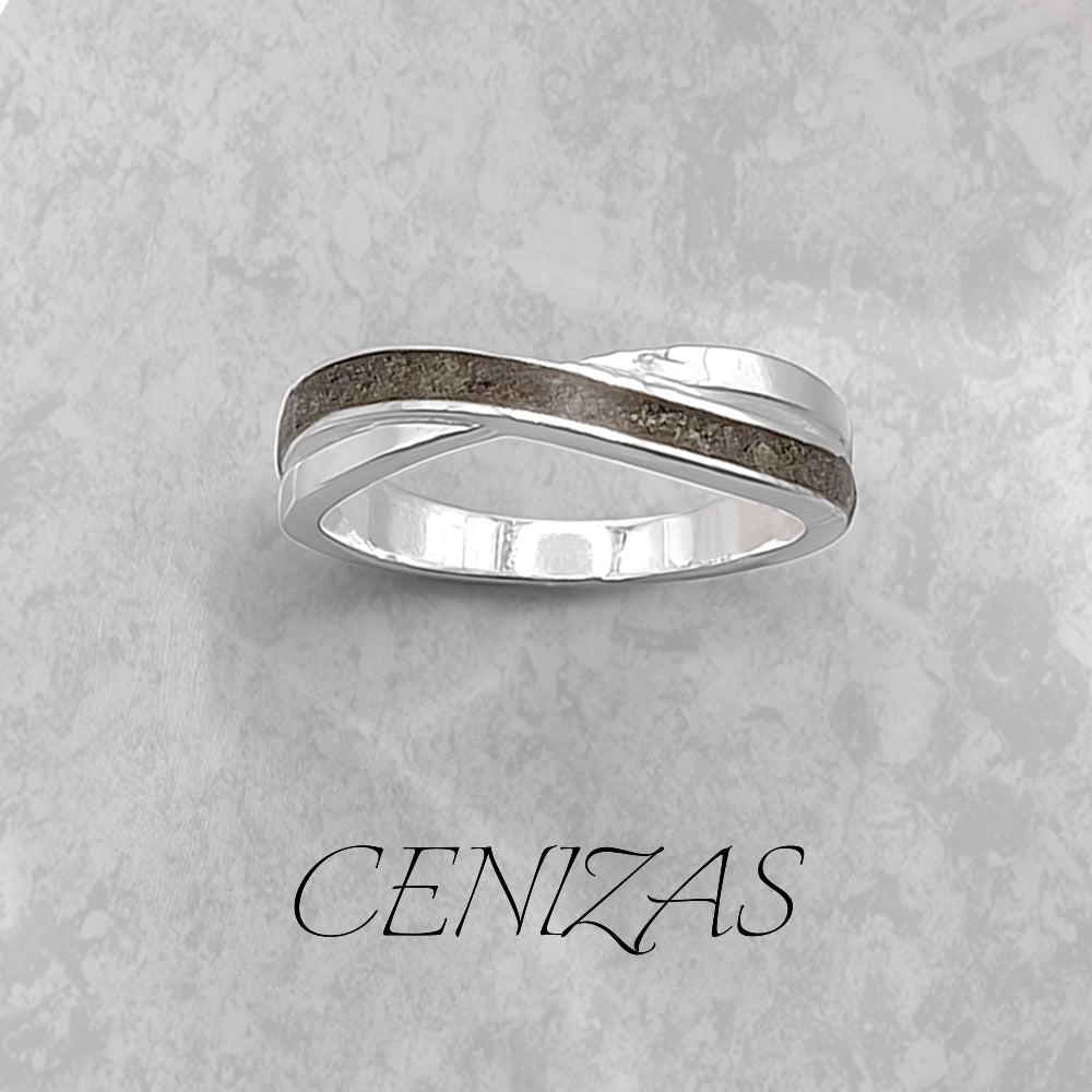 Joyas con cenizas Anillos Colgantes Pulseras Charms Alianzas Plata de Ley