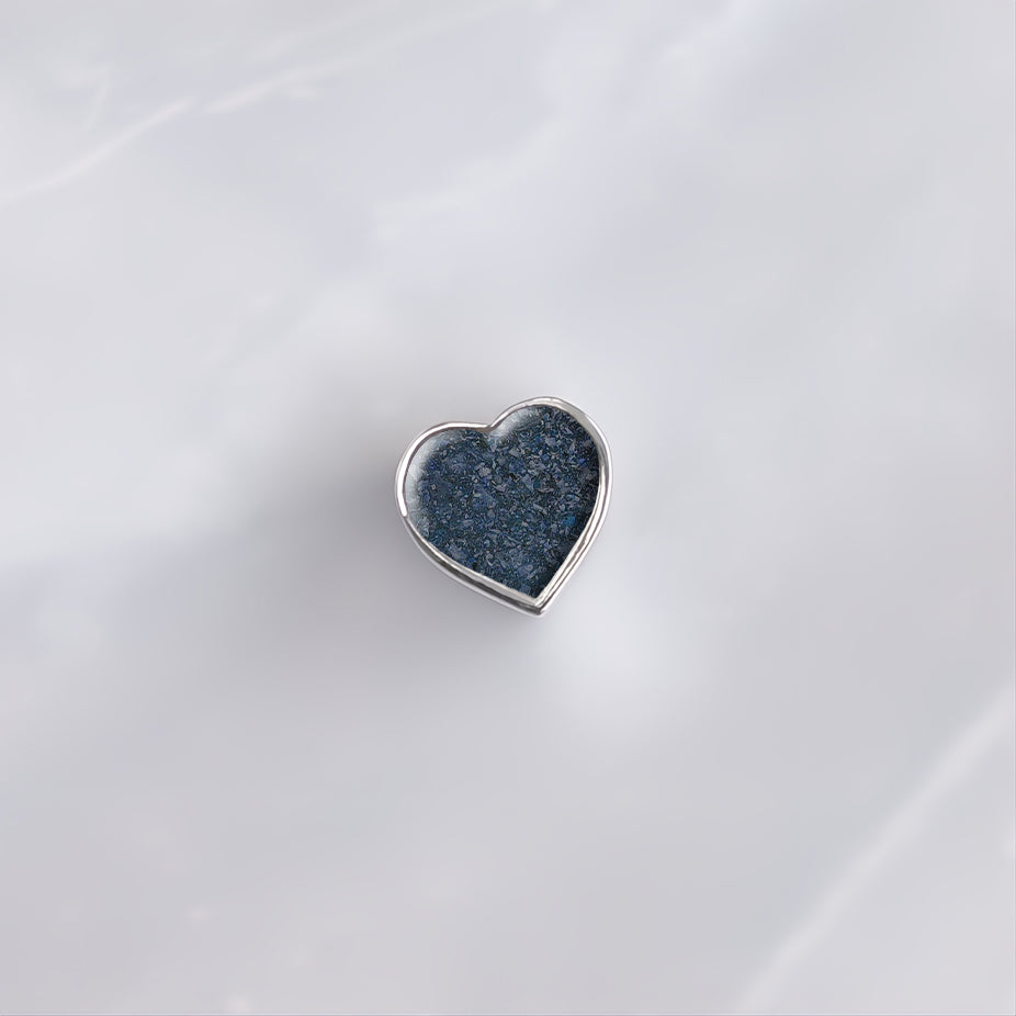 Charm de plata · Corazón con cenizas de tu mascota