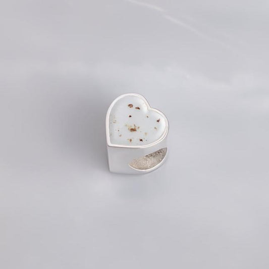 Charm de plata · Corazón de cordón umbilical