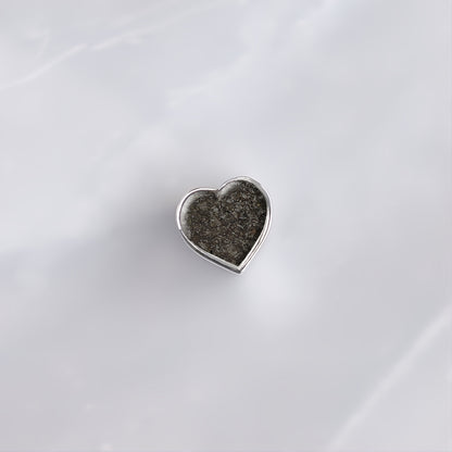 Charm de plata · Corazón con cenizas de tu mascota
